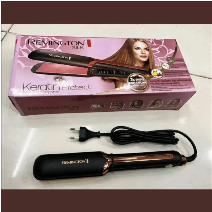 Remington Keratin Protect Intelligent Hair Straightener – Smooth, Shiny & Salon Style Hair ✨💁‍♀️