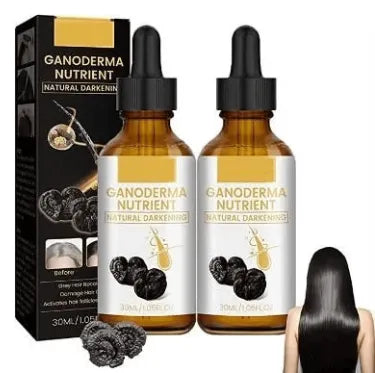 Natural Ganoderma Anti Greying Hair Darkening Serum ✨🖤
