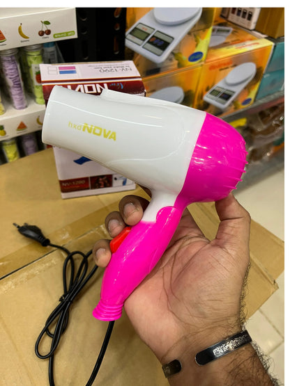 Nova 1000W Foldable Hair Dryer ✨