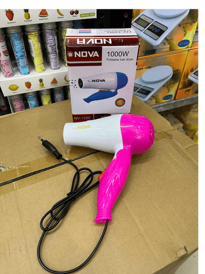 Nova 1000W Foldable Hair Dryer ✨