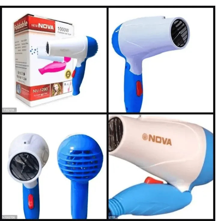 Nova 1000W Foldable Hair Dryer ✨