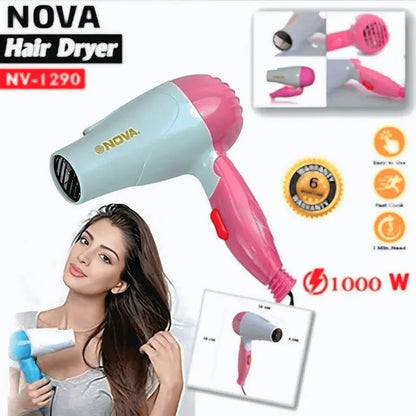 Nova 1000W Foldable Hair Dryer ✨