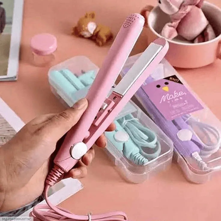 Trendybi Hair Mini Hair Straightener – Portable Travel Hair Straightener for Bangs & Short Hair trendy bi hair